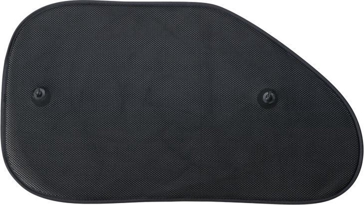Auto più parasole finestrino laterale a 3 strati 38 x 65 cm nero 2 pezzi