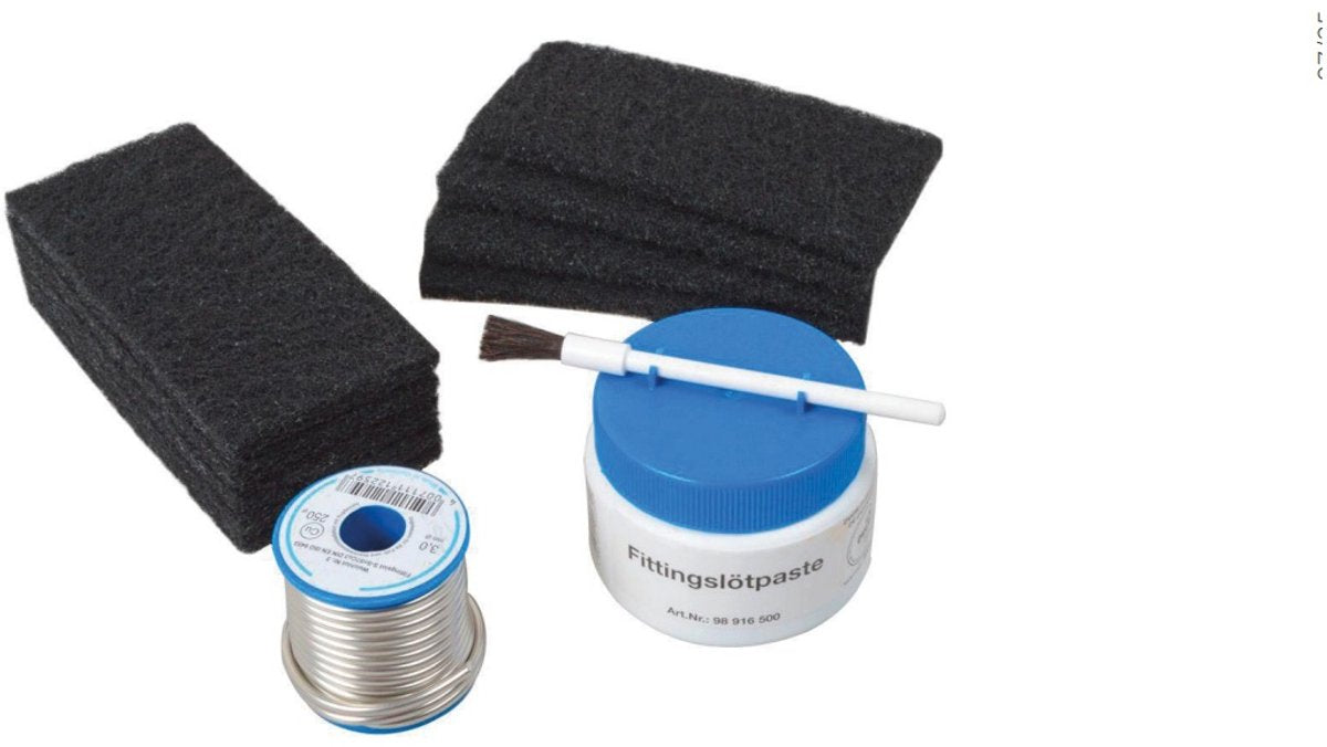 Kit de soldadura Kirchhoff (instrucciones de soldadura de vellón de limpieza de líquido de soldadura de estaño para soldar)