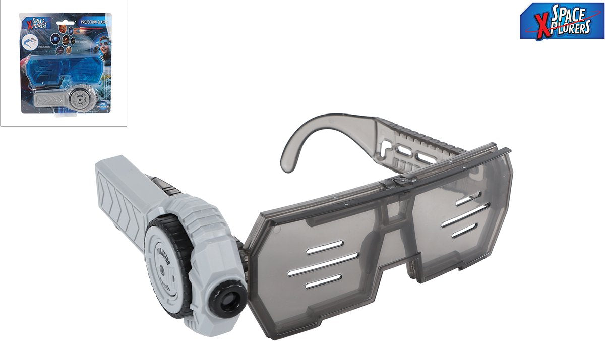Gafas proyector Space Explorers con 20 imágenes