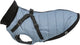 Trixie abrigo para perros pontis - forro polar, arnés integrado, 24 cm - azul-gris