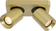 Lucide nigel - plafondspot (plafondlamp) - led dim to warm - gu10 - 2x5w 2200k 3000k - mat goud messing