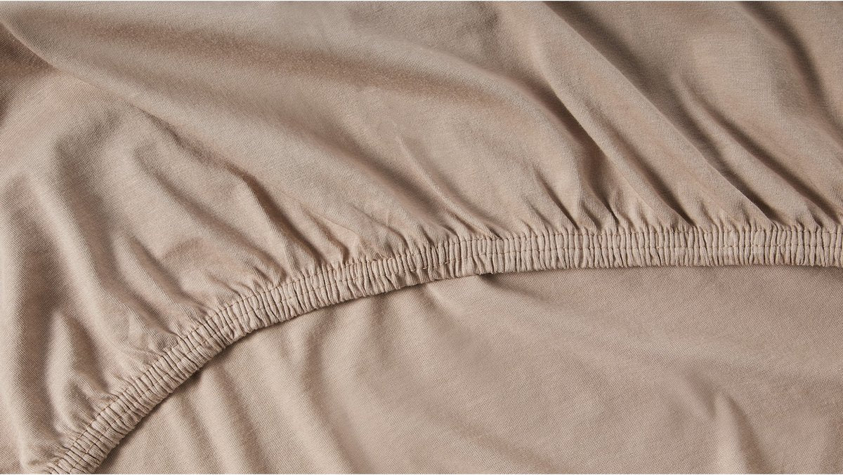 Topper Cenerentola jersey 140 x 200 210 (30) tortora (fino a 15 cm)