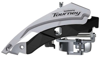 Desviador Shimano tourney fd-ty601-l6 plateado 3x8v