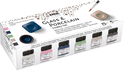 Creativ Company Glasen Porcelain Paint Lime Color, 6st.