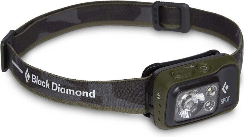 Diamante nero | lampada frontale spot 400 | lampada frontale | 400 lumen | oliva scura | -