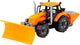 Cavallino Toys Cavallino Tractor con Giallo Plow Snow, Scala 1:32