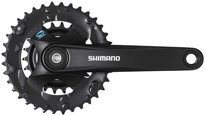 Plato y biela Shimano altus m315-b2 36-22t 7 8v 175 mm negro