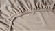 Cinderella fitted sheet - suitable for box spring - jersey - 160x200 cm - up to 25 cm - taupe