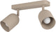 Eglo tilston spot - e14 - 28 cm - color sabbia beige crema - inclinabile