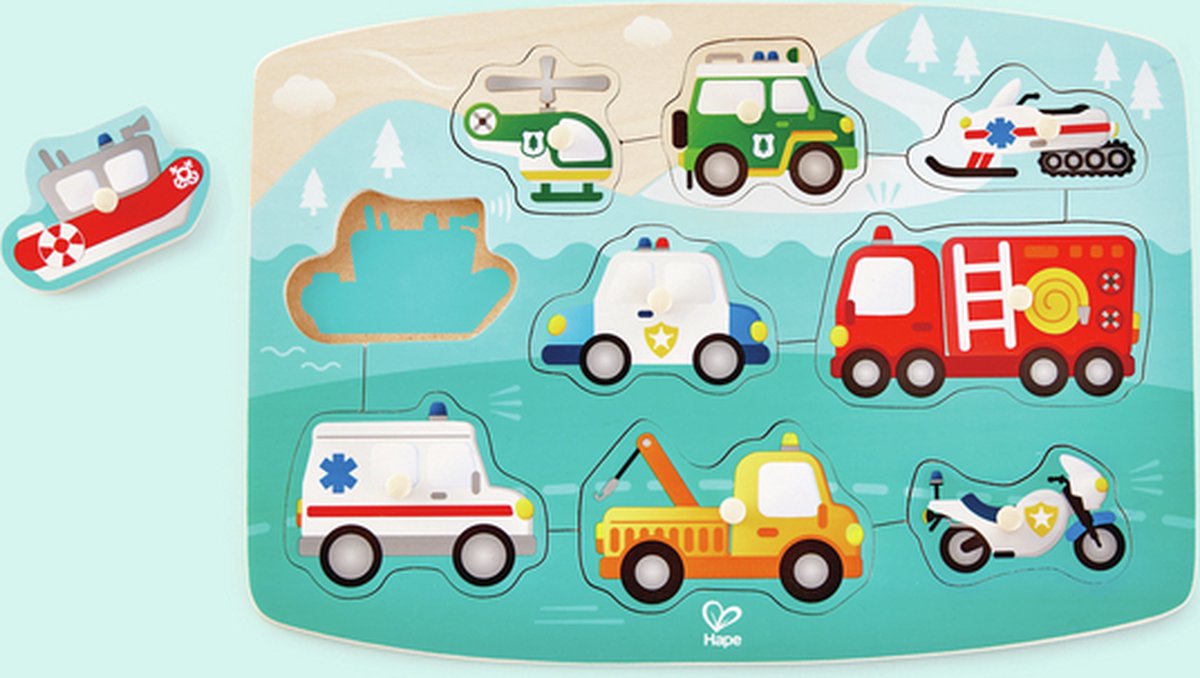 Rompecabezas Hape para emergencias