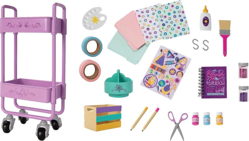 Jakks Disney Ily 45cm delux set de accesorios rapunzel