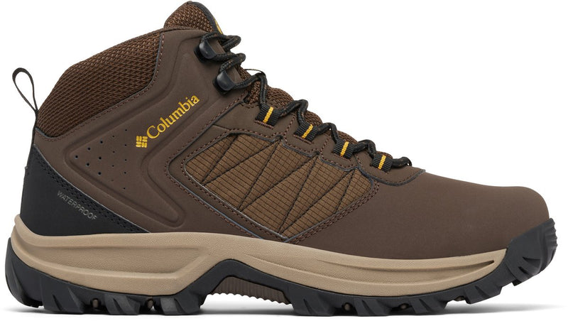 Scarponi da trekking impermeabili da uomo Columbia transverse™ Hike - cordovan, giallo oro
