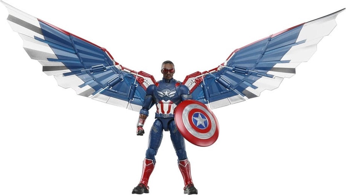 Hasbro captain america: brave new world marvel legends action figure captain america 15 cm action figuur