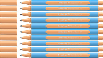 Schneider Writing Instruments Bolígrafo Schneider - Borde deslizante pastel - xb - melocotón pastel - 10 piezas - s-152226-10