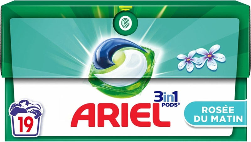 Ariel Pods 3in1 19pz Rugiada Mattutina | 2 pezzi