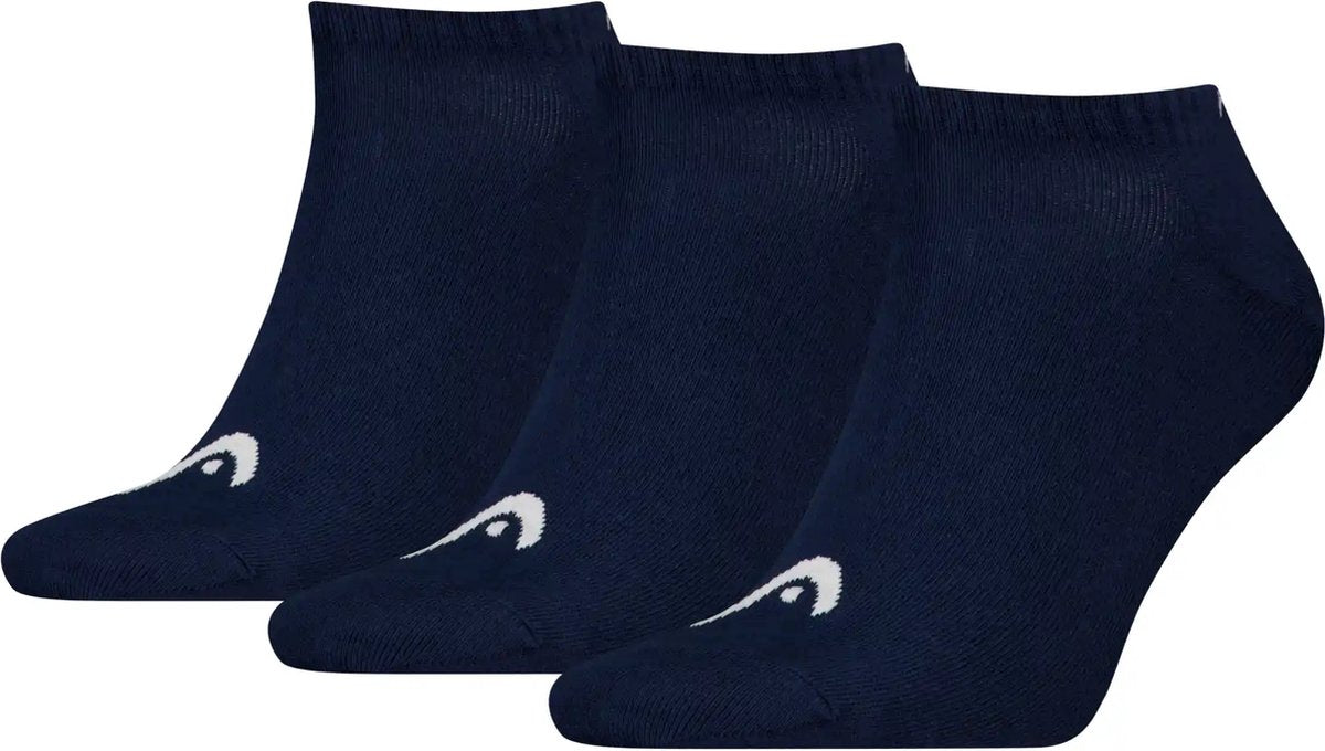 Head - unisex - all sports sneaker socks - training - 3 pack - size 43-46
