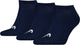 Head - unisex - all sports sneaker socks - training - 3 pack - size 43-46