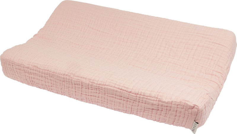 Funda cambiador Meyco baby uni - hidrofílica prelavada - rosa suave - 50x70cm