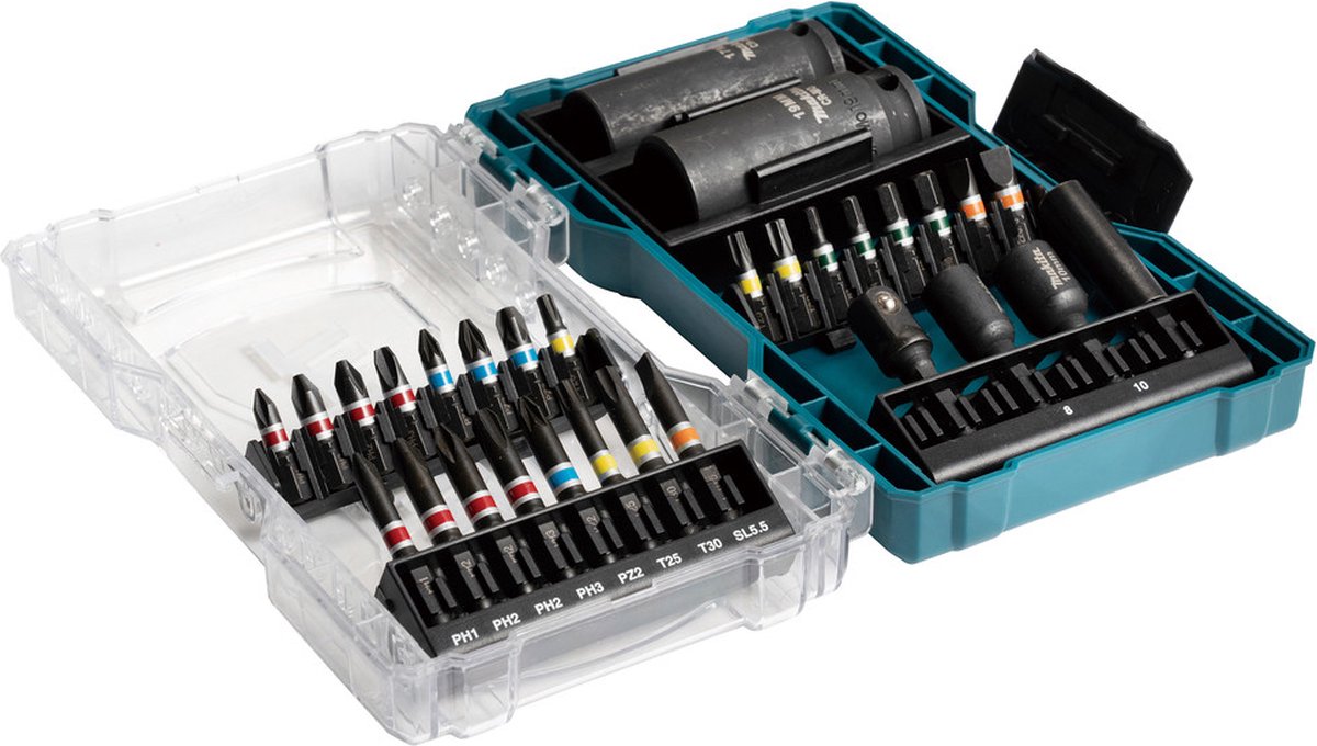 Makita accessories e-07060 | bit set | patch tops | 30 pieces - e-07060