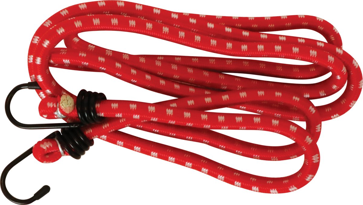 Carpoint correa para equipaje con ganchos ø10 mm rojo 200 cm