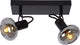 Lucide madee - faretto da soffitto (lampada da soffitto) - 2xe14 - nero