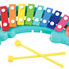 Play xylophone with musical notes, 3dlg.