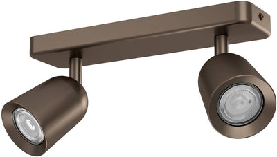Eglo camaldoli spot - gu10 - 30 cm - donker brons - kantelbaar
