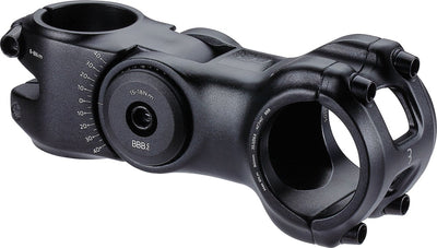 Bbb cycling highsix os bicycle stem 90mm – adjustable stem -40° +40° angle – for 35mm handlebars – black – bhs-30