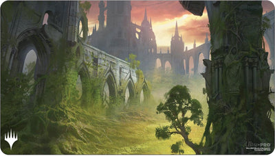 Ultrapro ultra pro - magic - the Gathering - Ravnica Remastered - tappetino da gioco Gruul Clans Stomping Ground (60 x 34 cm)