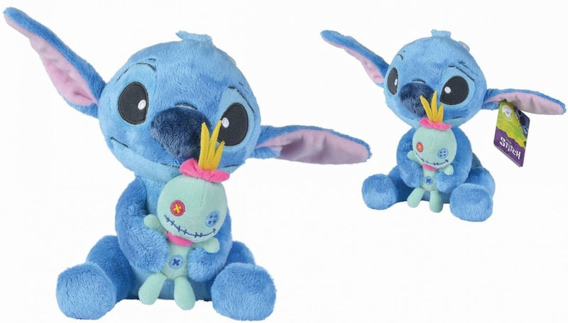 Simba Toys Stitch con Scrump - Peluche 35 cm - Peluche Lilo Stitch