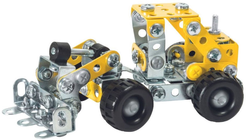 Caja de construcción Eitech ® – juego de construcción mini pala – 157 piezas – kit de construcción de metal con herramientas – juguetes de construcción – a partir de 6 años