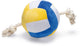 Beeztees pallavolo con corda - giocattolo per cani - peluche - multi - 33x19x19 cm