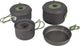 Bo-camp - set di pentole - explorer - 4 pezzi - anodizzato duro - alluminio