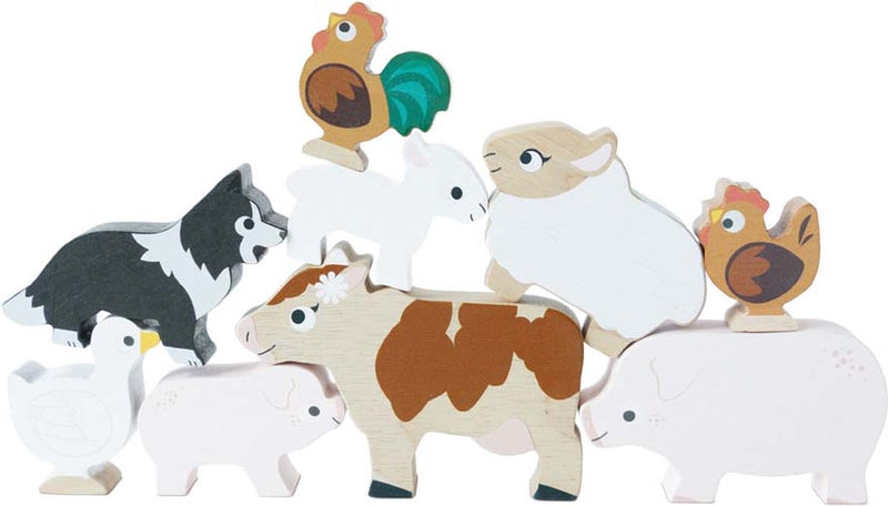 Le toy de ltv - apilar animales de granja