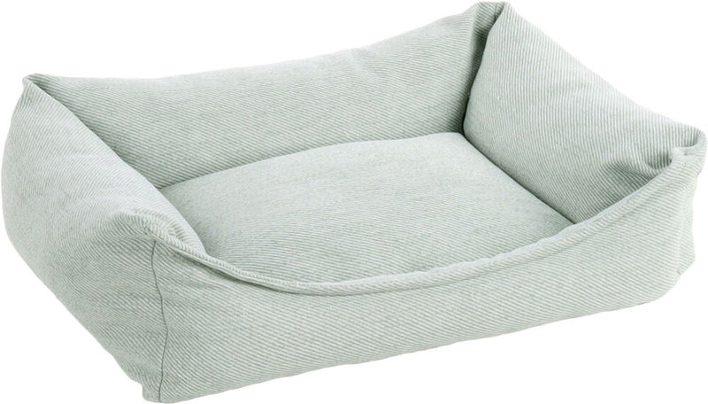 Letto per cani ortopedico Flamingo - letto per cani ortopedico - linea premium - lettino per cani puro lusso 65 x 50 x 20 cm - memory foam extra per il massimo comfort - cestino baldar verde