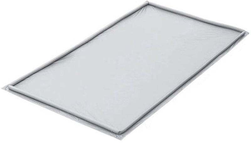 Suelo hinchable Proplus - 2,50 x 3,50 m - PVC impermeable - borde hinchable - gris