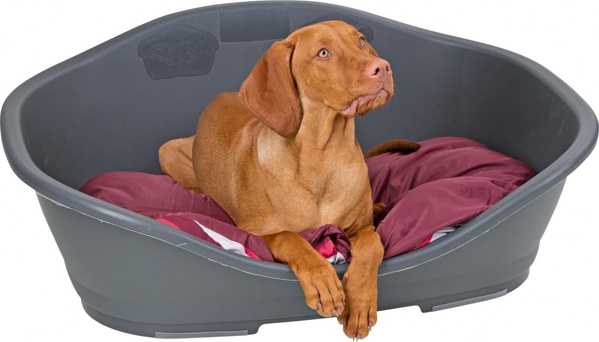 Cama para perros Stefanplast - antracita - m: 65 x 42 cm