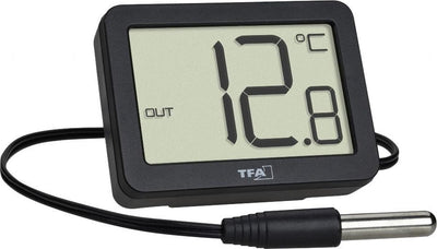 Tfa dostmann 30.1066.01 thermometer black