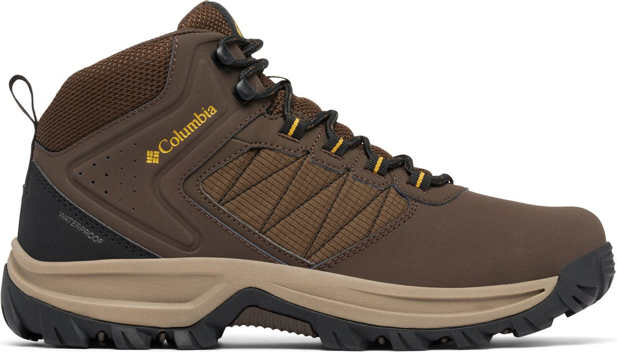 Columbia transverse hike waterproof men's hiking boots - brown