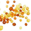 Creativ company facetkralen mix geel, 45 gram
