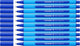 Schneider schrijfwaren schneider balpen - slider edge - penpunt xb - blauw - 10 stuks - s-152203-10