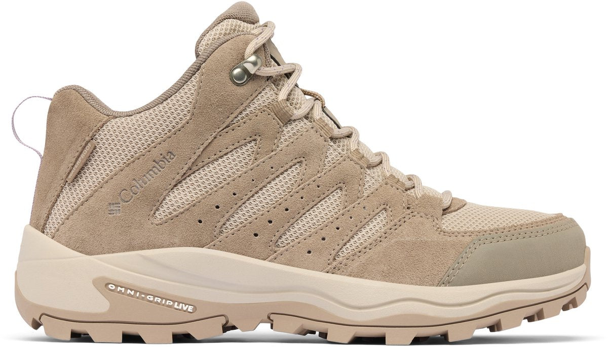 Scarponi da trekking impermeabili Columbia redmond™ iv mid da donna - sabbia bagnata, viola granito