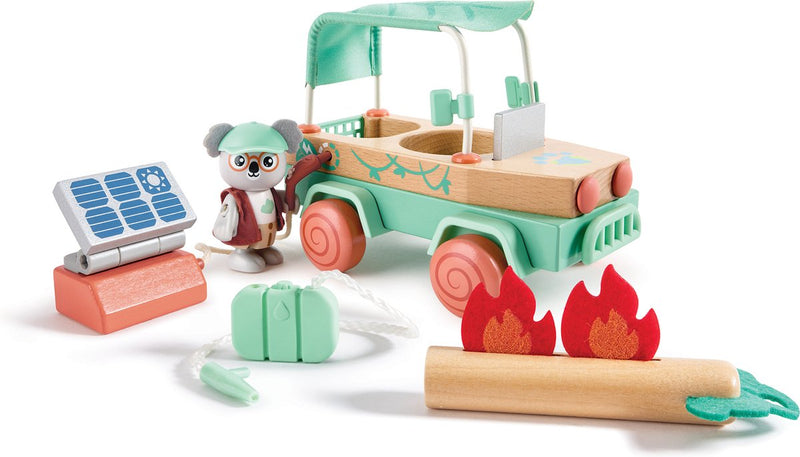 Green Planet Explorers Green Planet Dollhouse Solar Adventure - - da 3 anni