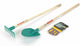Klein Toys Bosch Garden Set da giardino in 3 pezzi - incl. accessori - incl. occhi pendenti: verde giallo