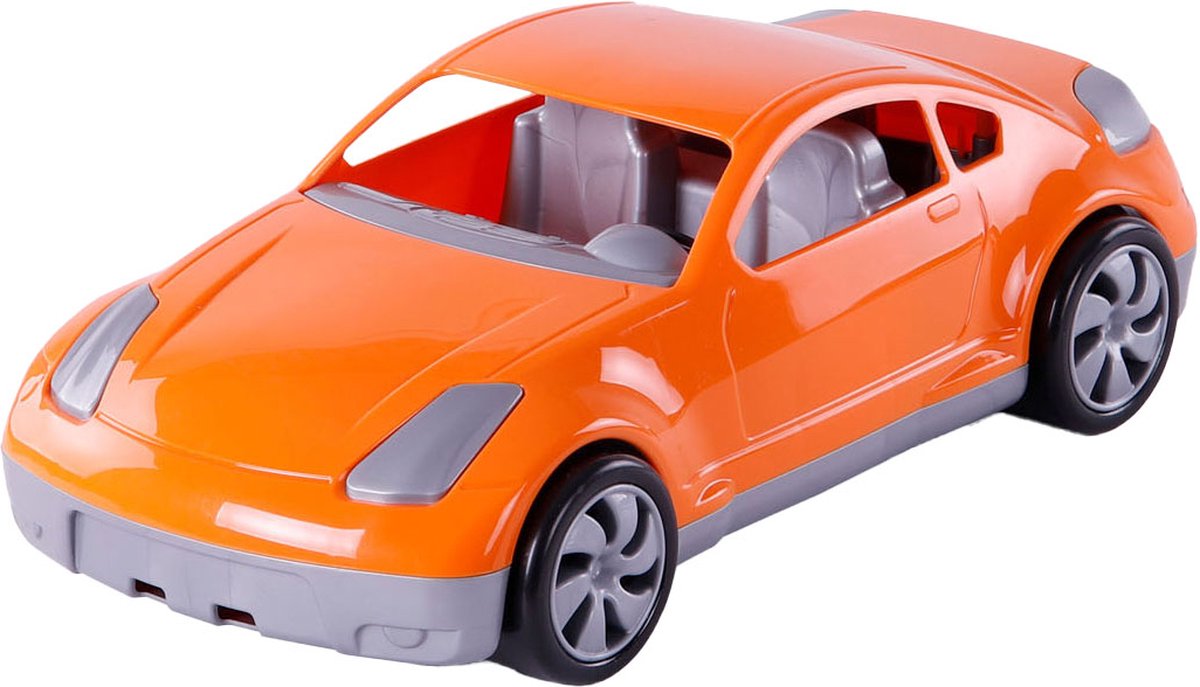 Cavallino raceauto oranje, 36cm
