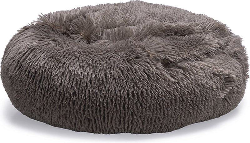 Beeztees Yala - cuccia per cani - peluche - soffice - marrone - dia. 50 cm