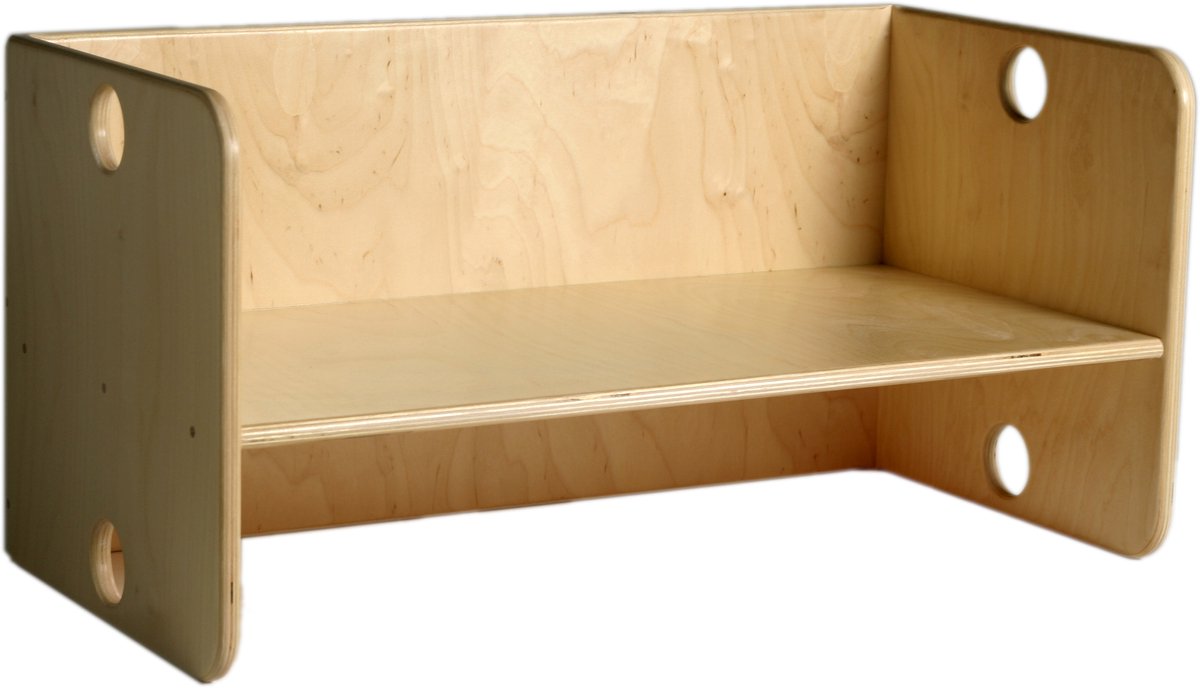 Van Dijk Toys banco cubo para niños pequeños 35x35x70 cm