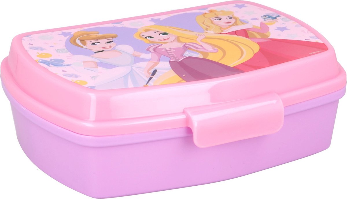Mevsim store® princess disney multi broodtrommel 1 vak - 17x14 cm - brooddoos