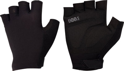 Bbb cycling airsupport - fietshandschoenen zomer - 15 - 25 ° - medium padding - ventilerende - racefiets mtb - unisex wielrenhandschoenen - zwart