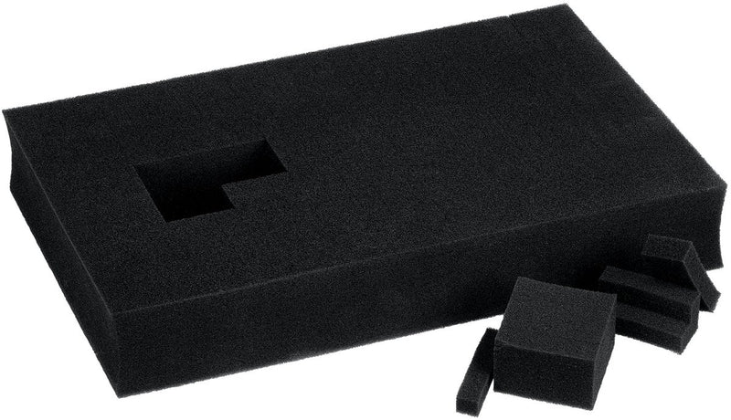 Juego de insertos de espuma de rejilla originales de Einhell para el sistema e-case (espuma de rejilla como inserto adecuado para la carcasa del sistema -e-case - almacenamiento seguro y adaptable para dispositivos sensibles)
